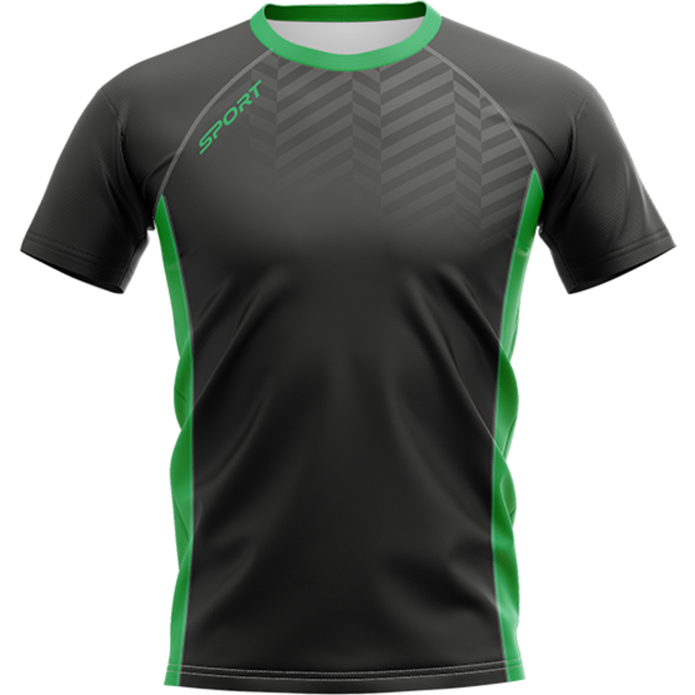 Maillot rugby semi-stretch - raglan Sublimation